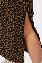 Versa Fleece Mountain Skirt - Leopard