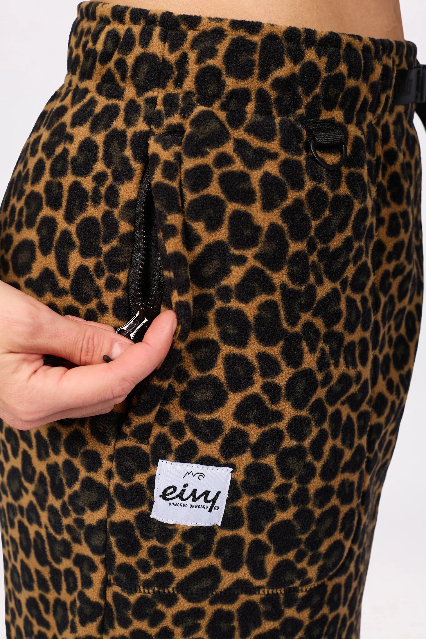 Versa Fleece Mountain Skirt - Leopard