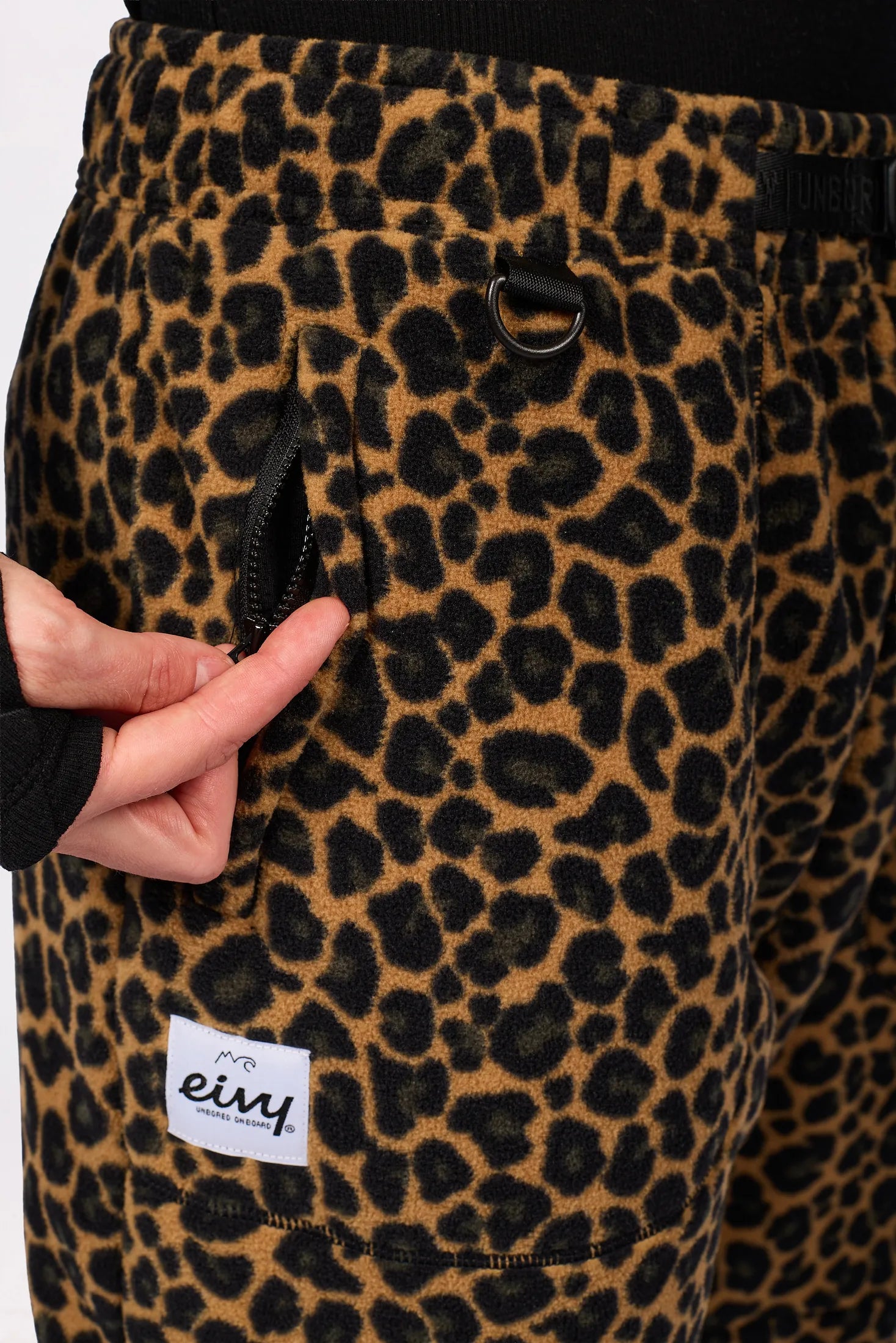 Versa Fleece Mountain Skirt - Leopard