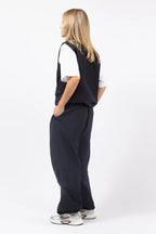 Windbreaker Utility Vest - Black