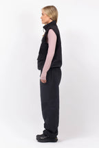Windbreaker Utility Vest - Black