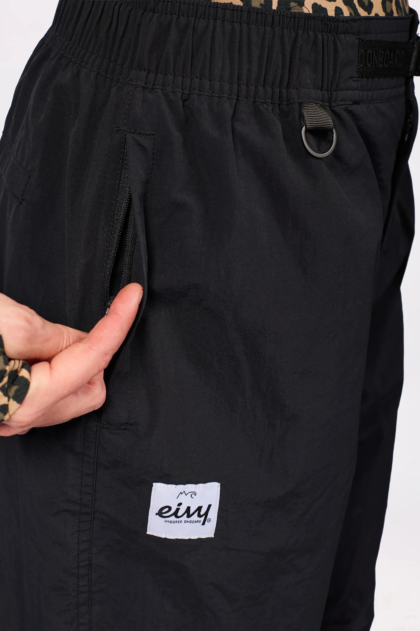 Oversized Outdoor Pants - Black