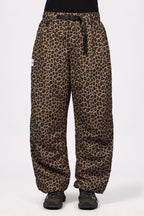 Oversized Outdoor Pants - Leopard
