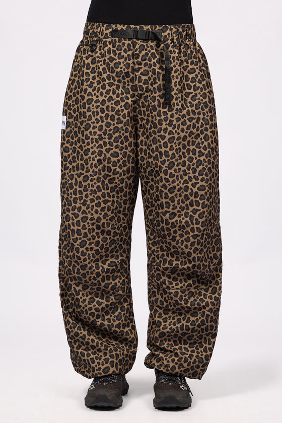 Oversized Outdoor Pants - Leopard