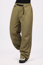 Oversized Outdoor Pants - Olive