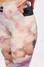 Pocket Merino Wool Tights - Aquarelle