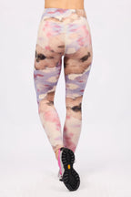 Pocket Merino Wool Tights - Aquarelle
