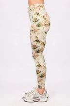 Pocket Merino Wool Tights - Bloom