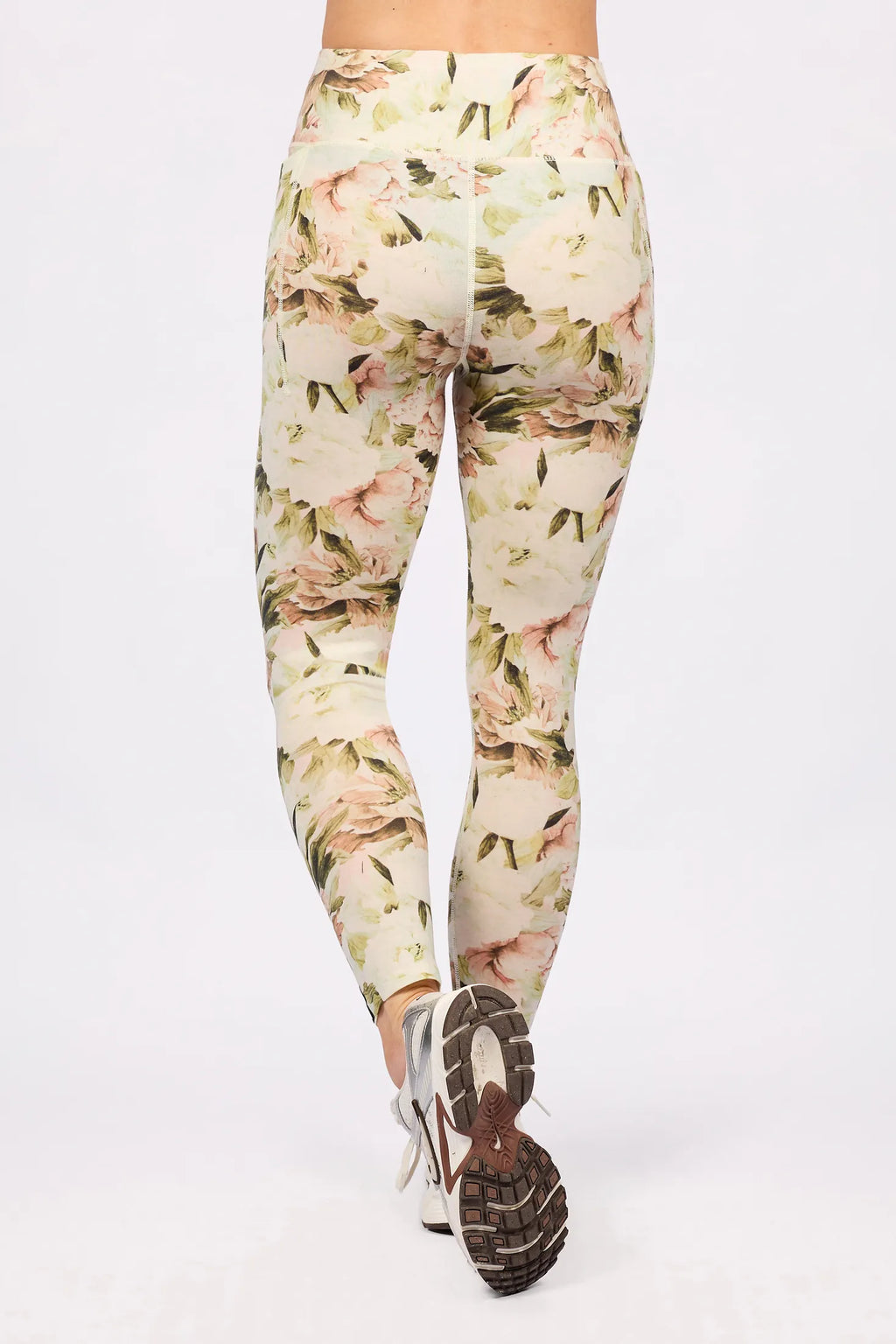 Pocket Merino Wool Tights - Bloom