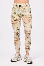 Pocket Merino Wool Tights - Bloom