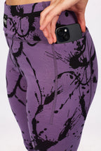 Pocket Merino Wool Tights - Drips