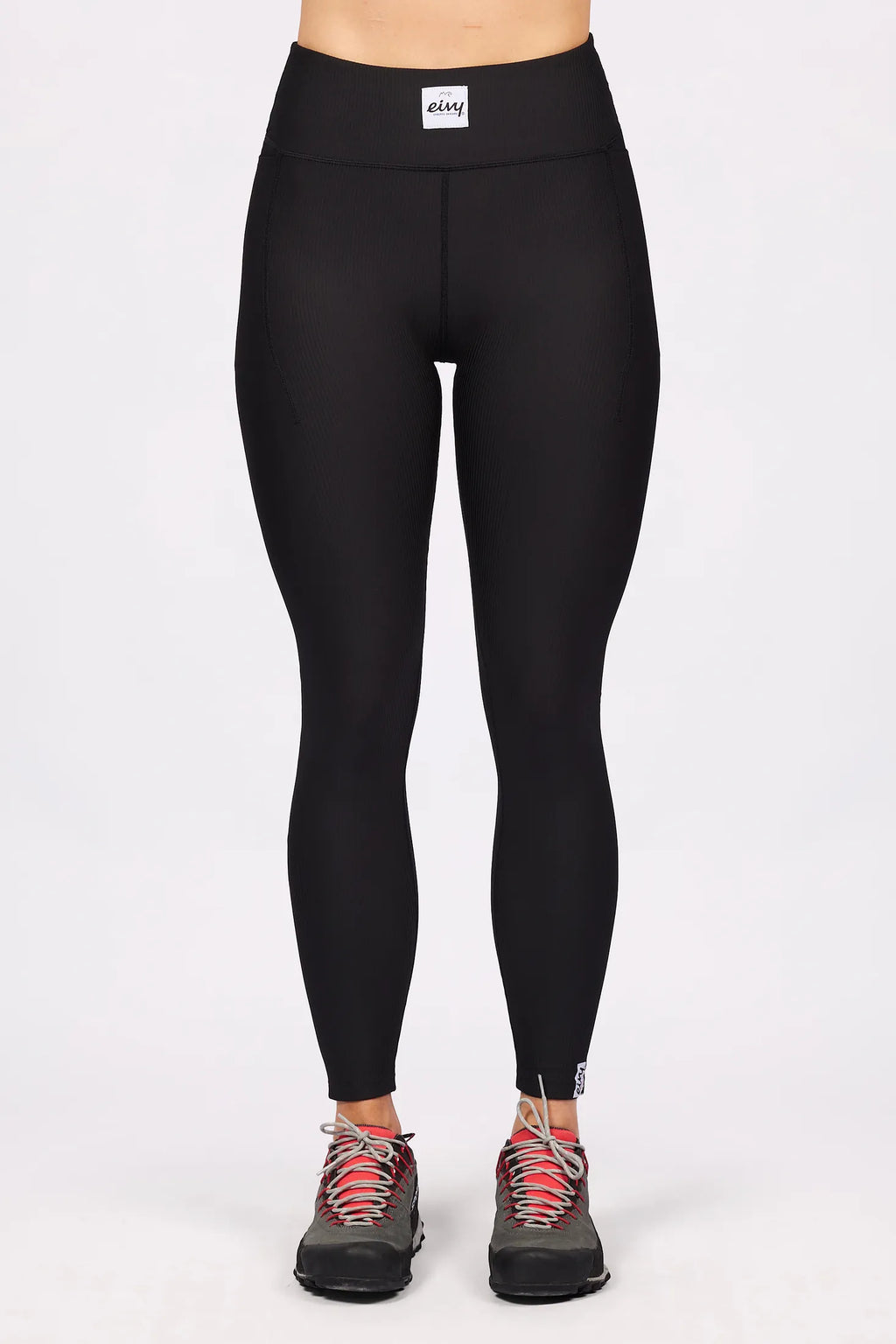 Pocket Rib Tights - Black