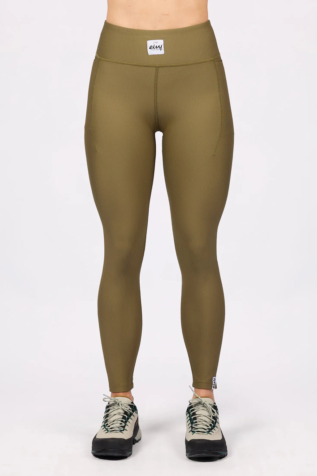 Pocket Rib Tights - Olive