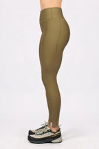 Pocket Rib Tights - Olive