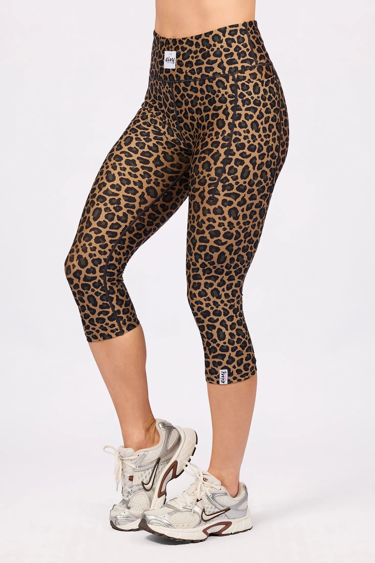 Pocket Tights 3/4 - Leopard
