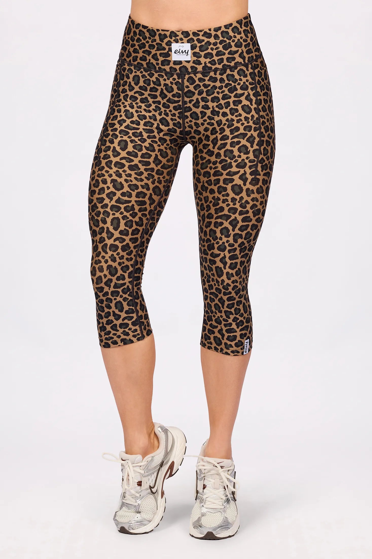 Pocket Tights 3/4 - Leopard