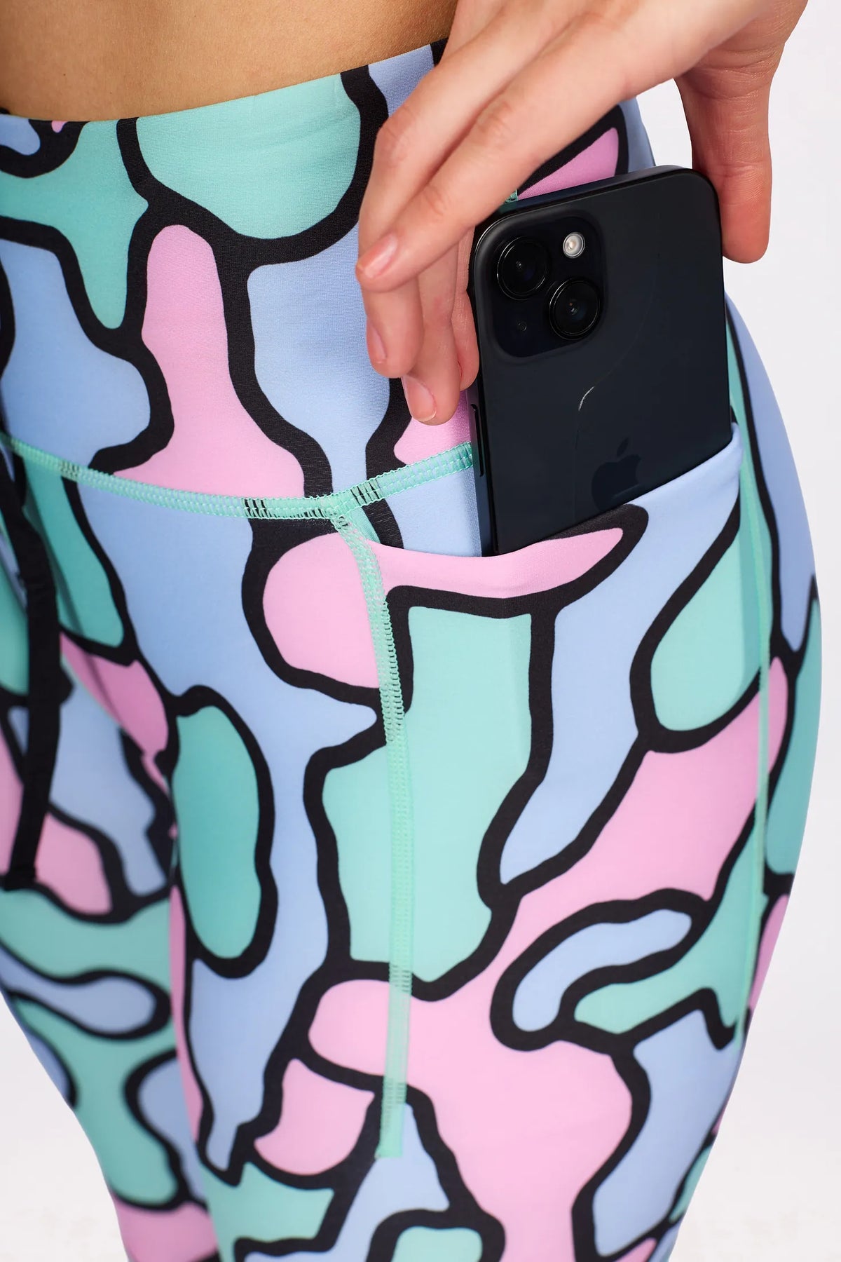 Pocket Tights - Fantasy Camo