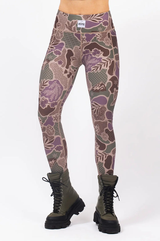 Pocket Tights - Forest Landscape