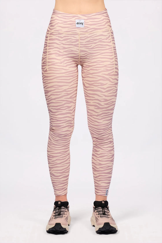 Pocket Tights - Pastel Zebra