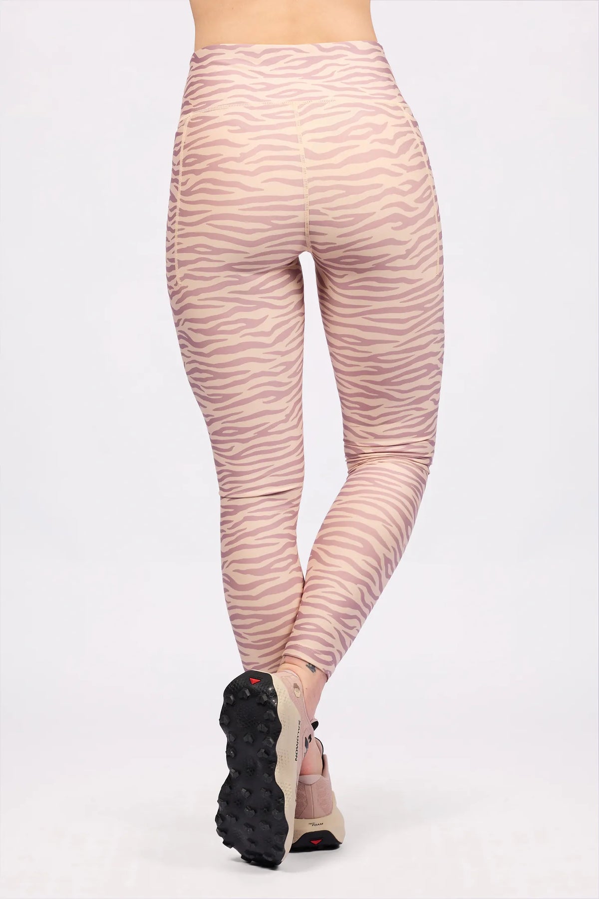 Pocket Tights - Pastel Zebra
