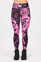 Pocket Tights - Pink Rose