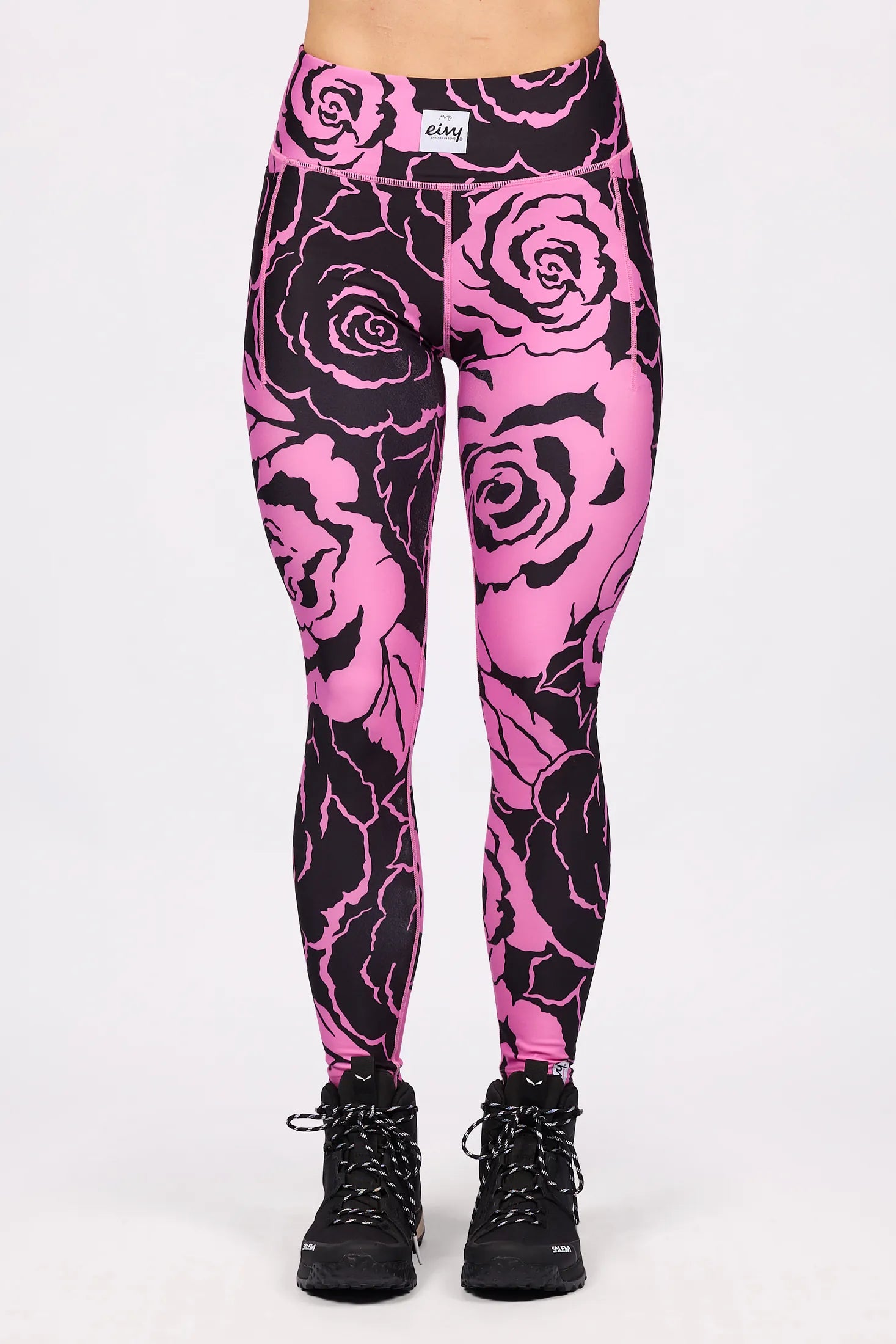 Pocket Tights - Pink Rose
