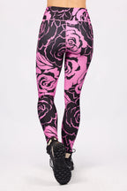 Pocket Tights - Pink Rose