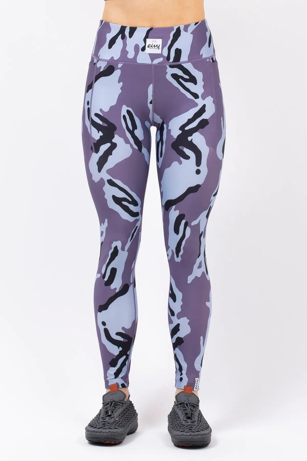 Pocket Tights - Purple Stray