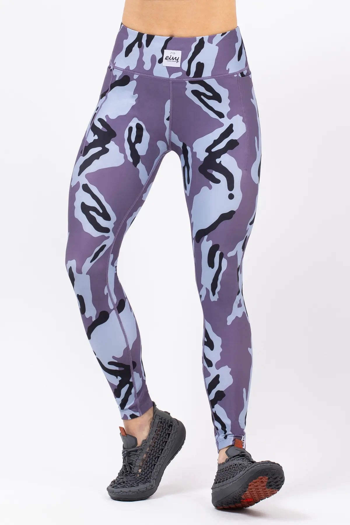 Pocket Tights - Purple Stray