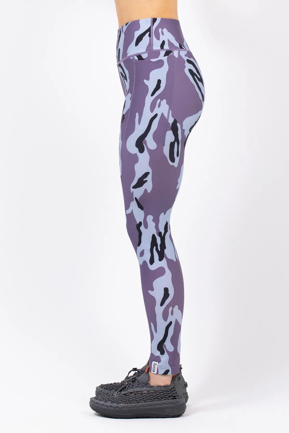 Pocket Tights - Purple Stray