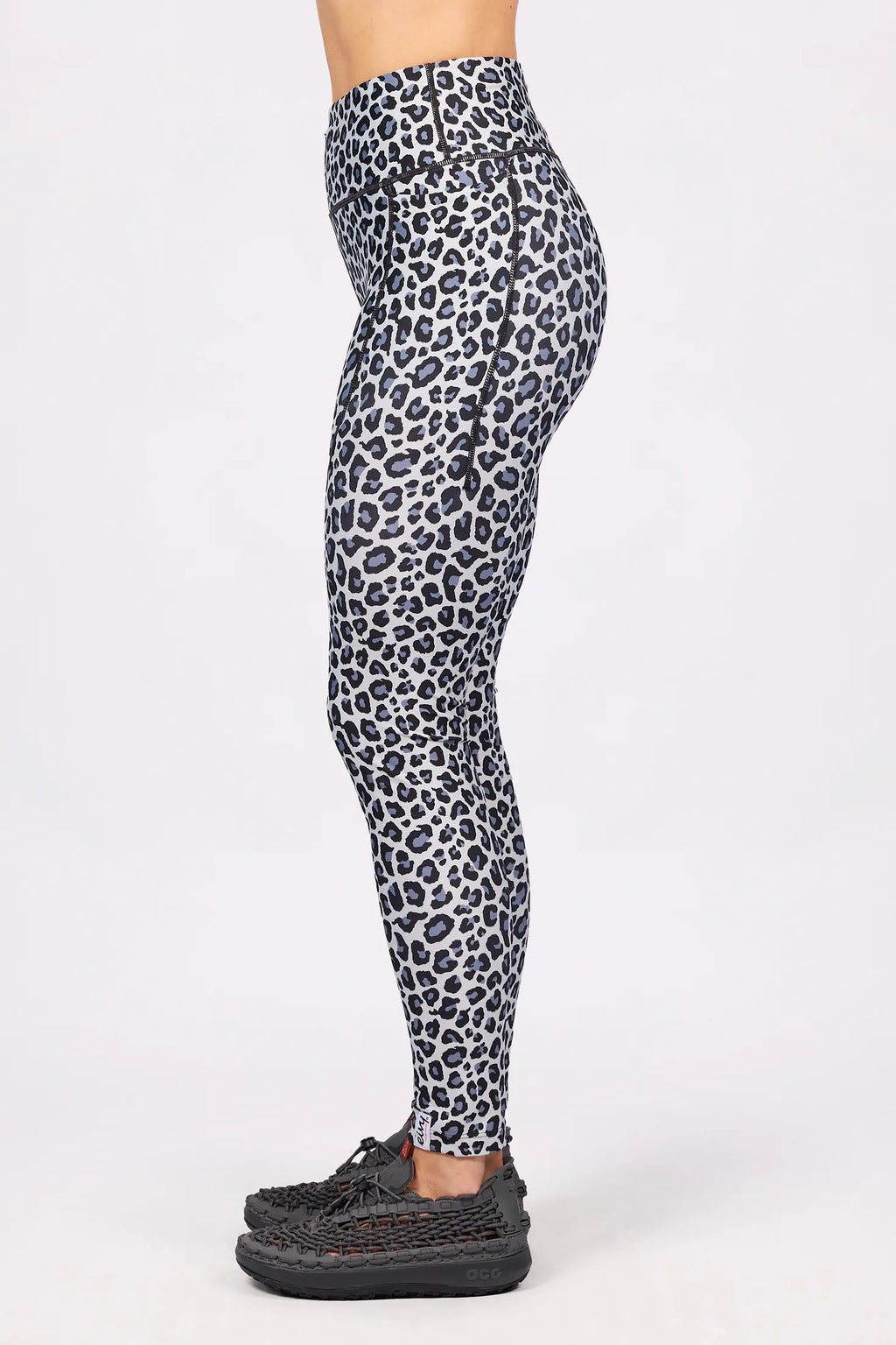 Pocket Tights - Snow Leopard