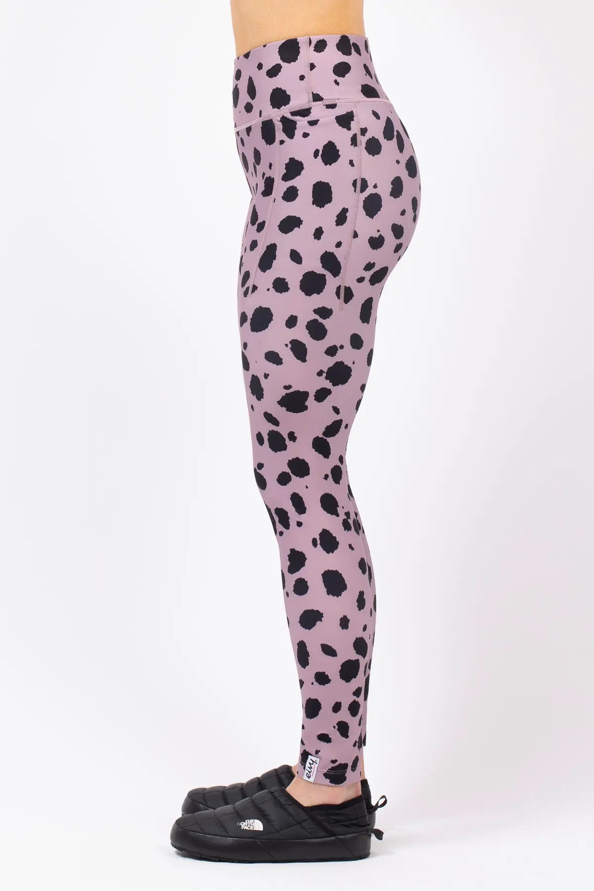 Pocket Tights - Woodrose Cheetah