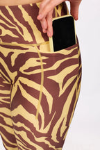 Pocket Tights - Yellow Tiger