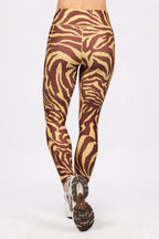 Pocket Tights - Yellow Tiger