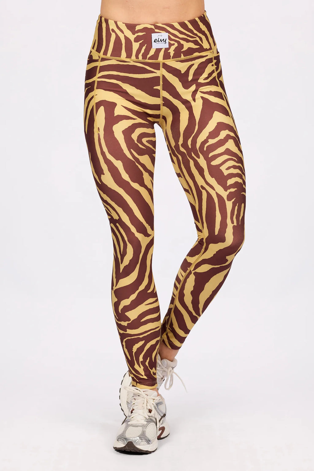 Pocket Tights - Yellow Tiger
