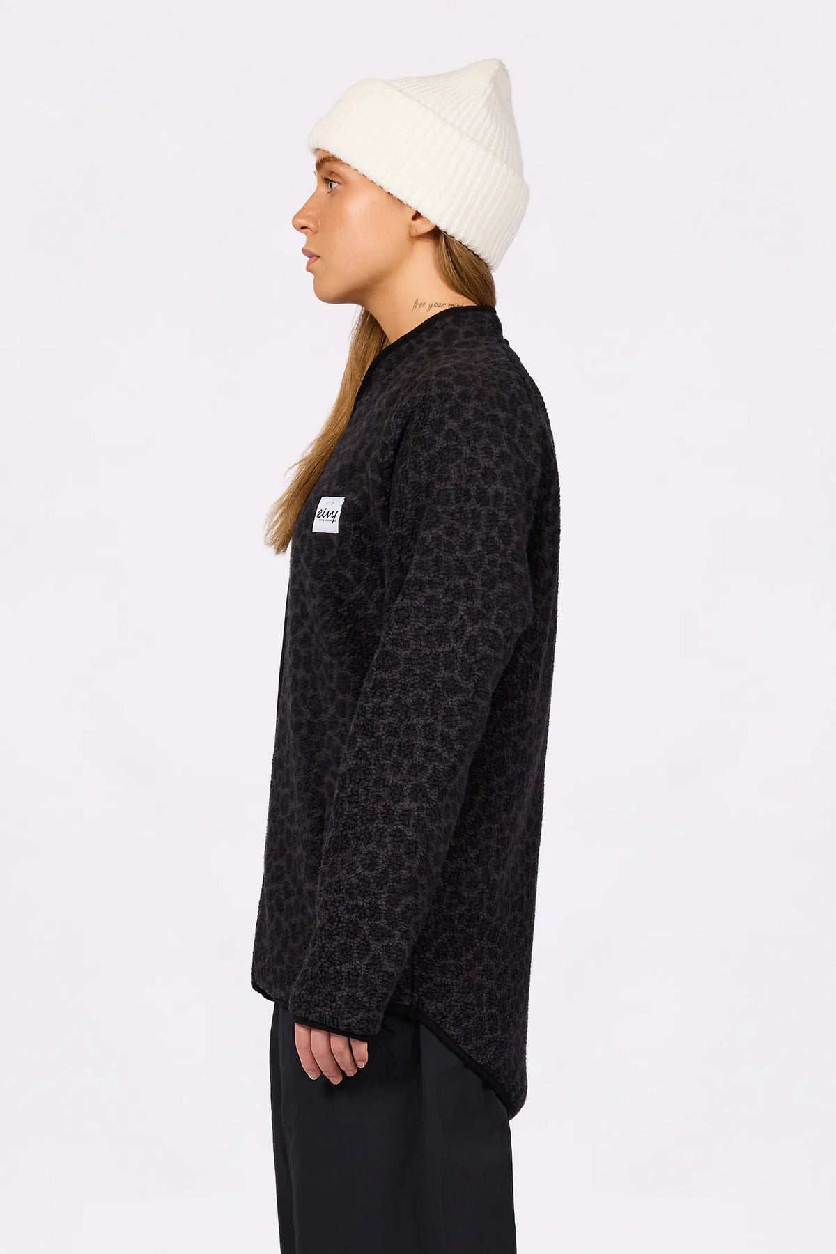 Redwood Sherpa Jacket - Black Leopard
