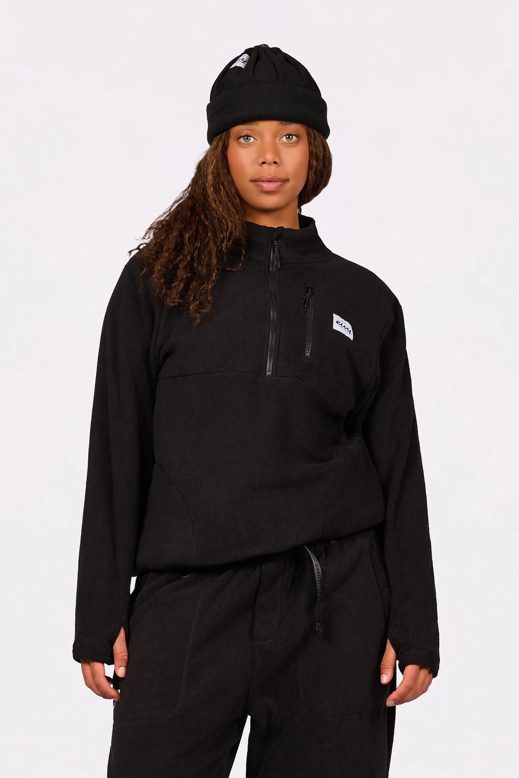 Techlight Halfzip Fleece - Black