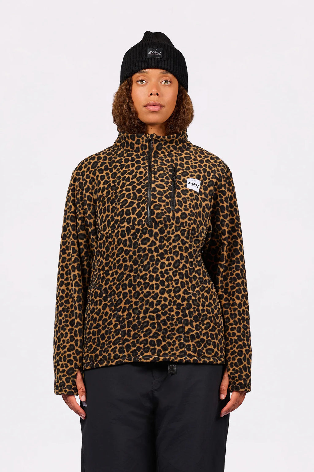Techlight Halfzip Fleece - Leopard