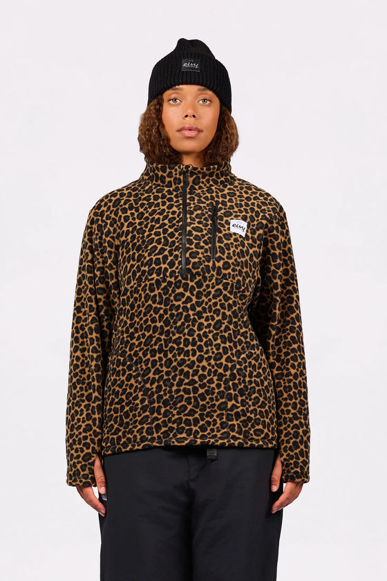 Techlight Halfzip Fleece - Leopard