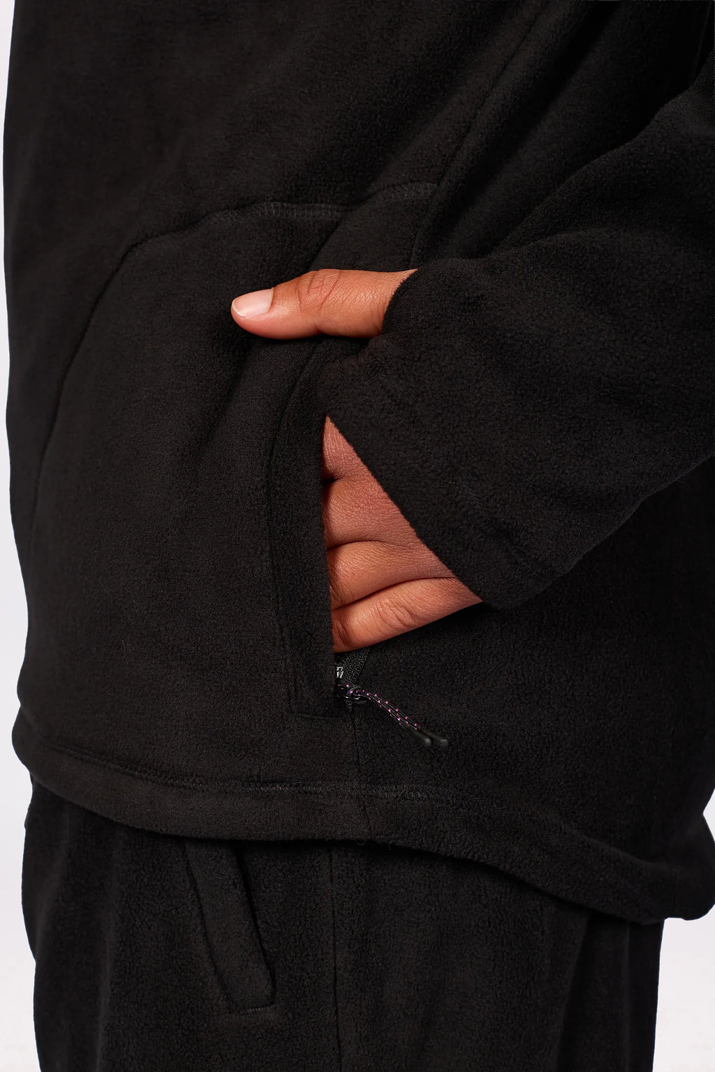 Techlight Halfzip Fleece - Black