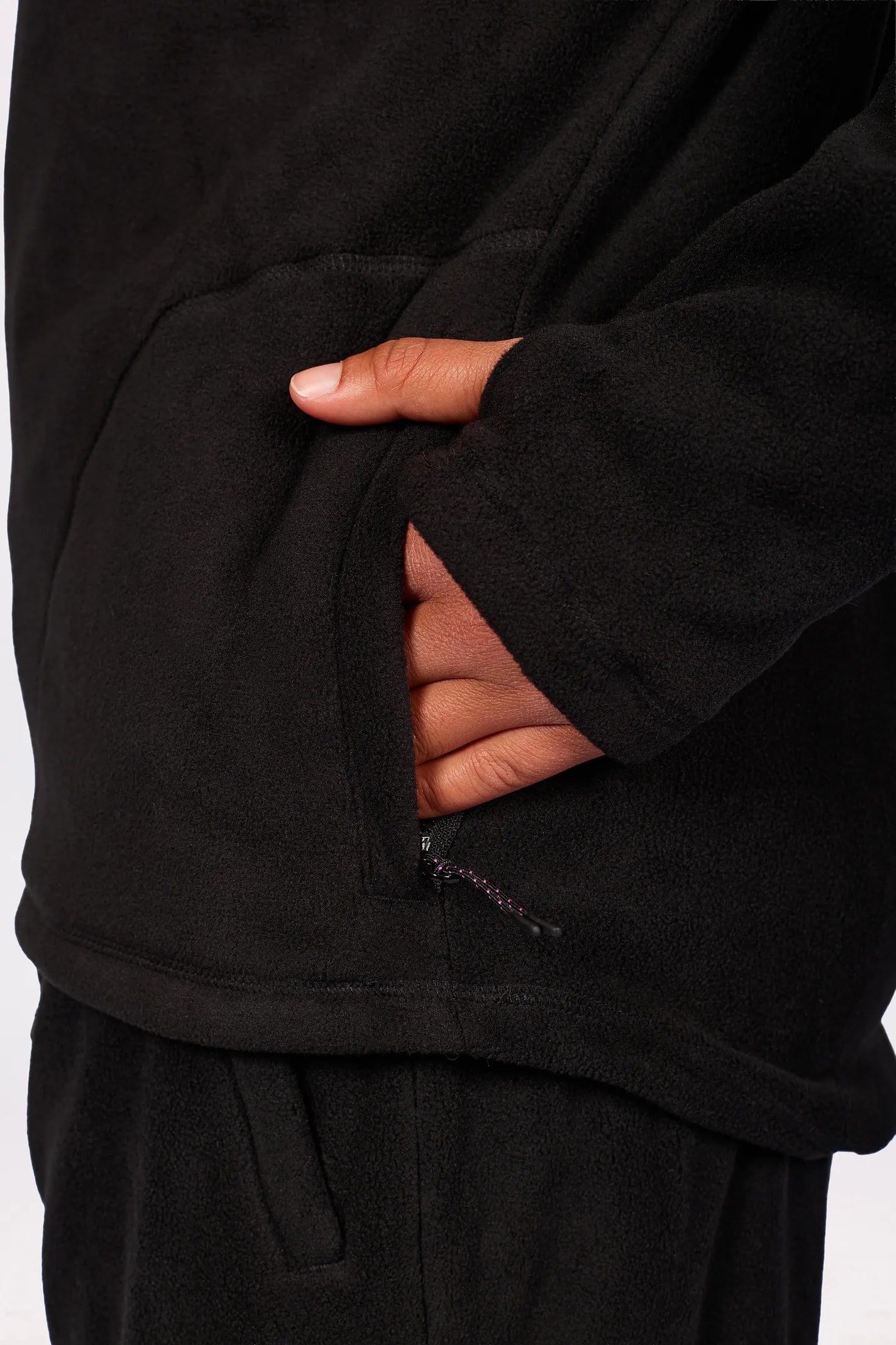 Techlight Halfzip Fleece - Black