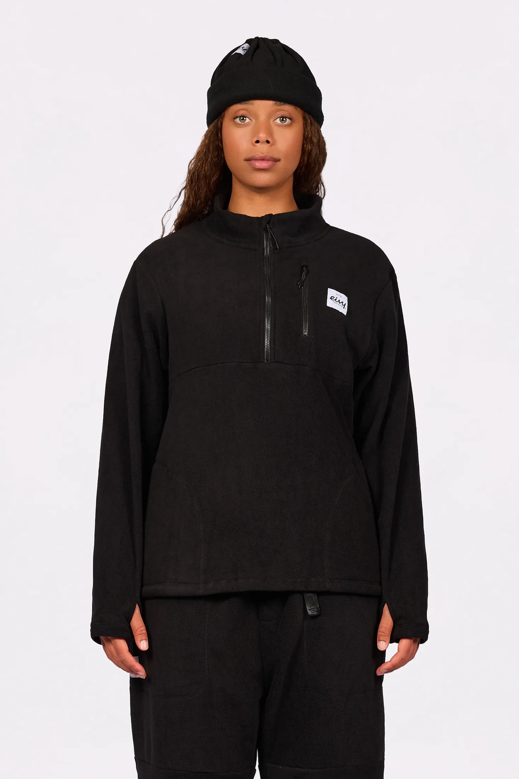 Techlight Halfzip Fleece - Black