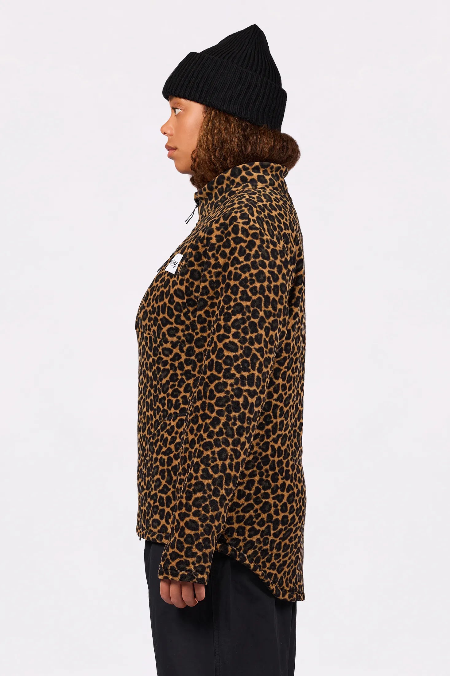 Techlight Halfzip Fleece - Leopard