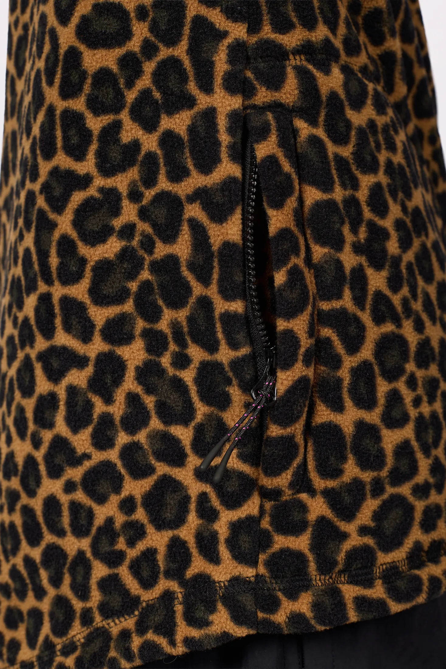 Techlight Ziphood Fleece - Leopard