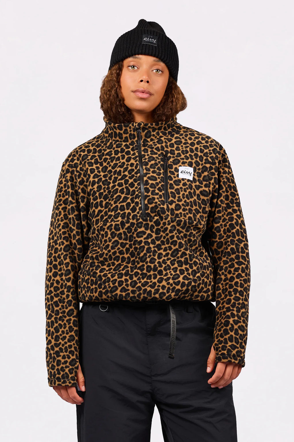 Techlight Halfzip Fleece - Leopard
