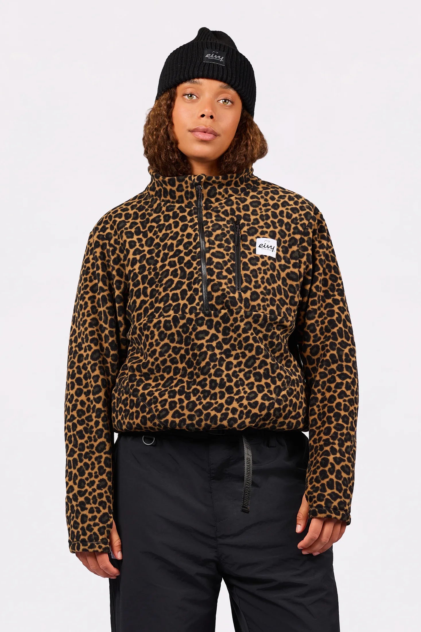 Techlight Halfzip Fleece - Leopard