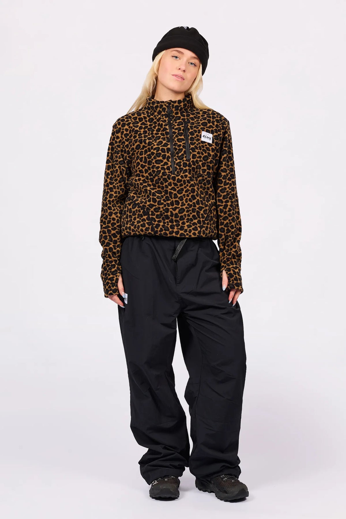 Techlight Halfzip Fleece - Leopard