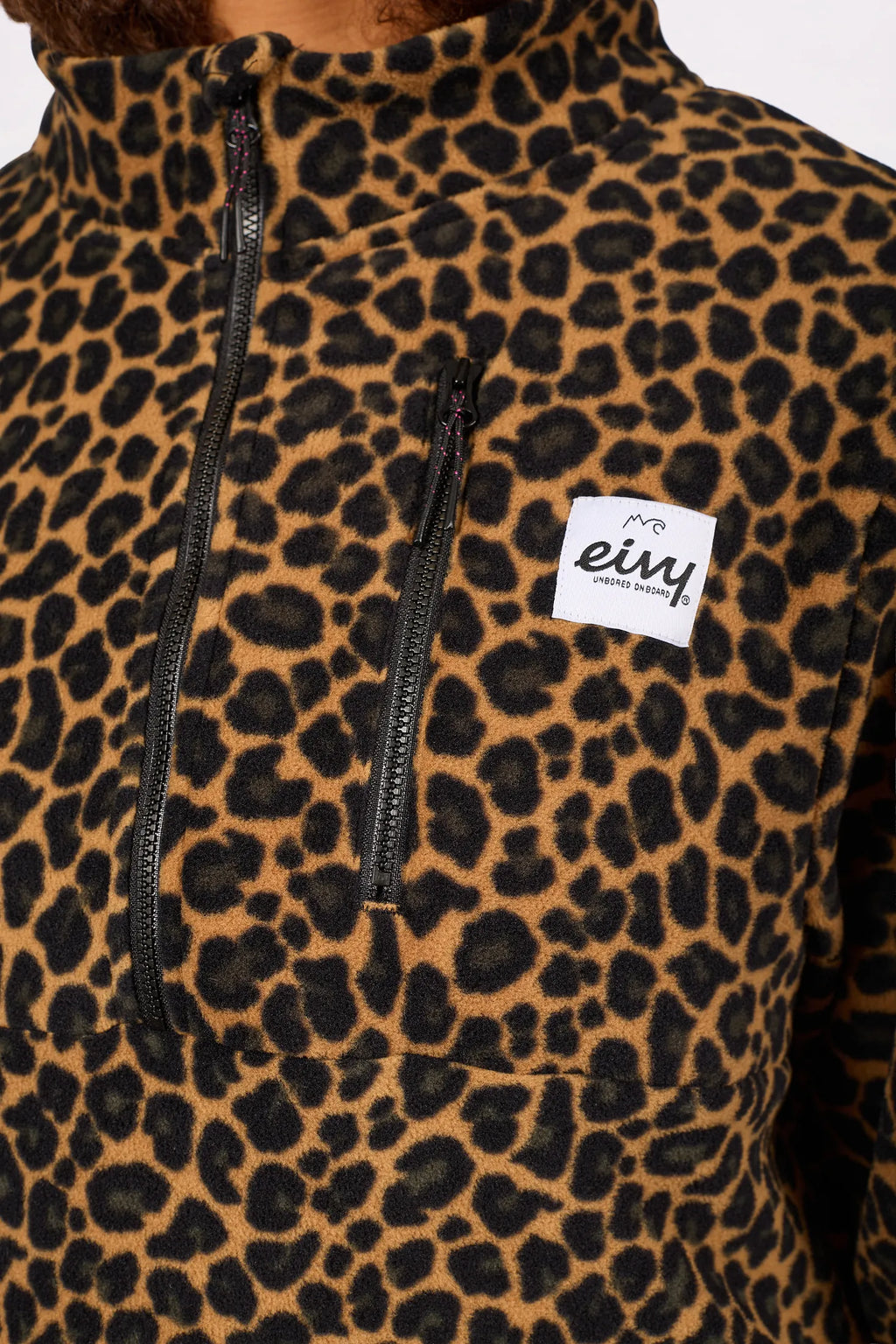 Techlight Halfzip Fleece - Leopard