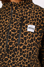 Techlight Halfzip Fleece - Leopard