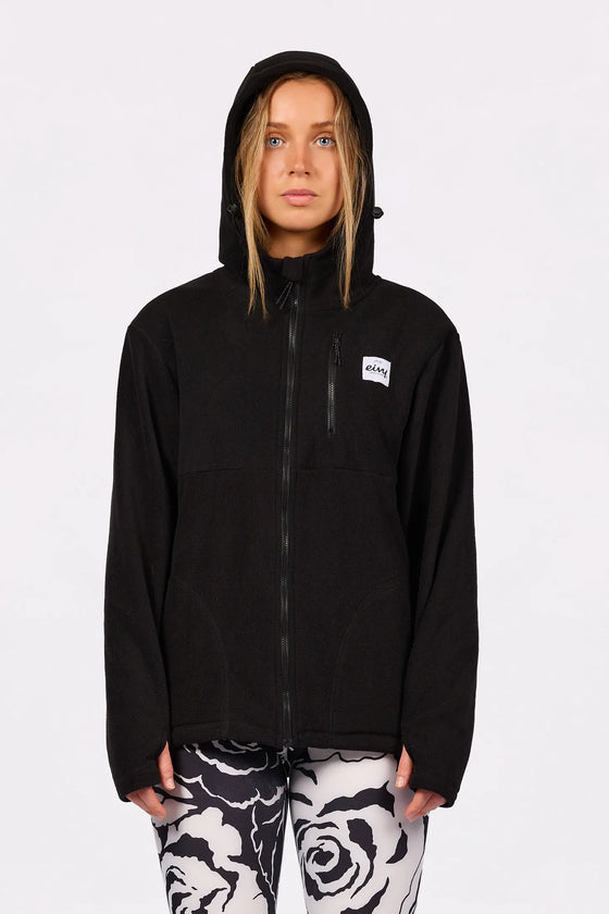 Techlight Ziphood Fleece - Black